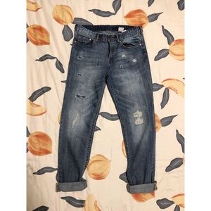 🌱H&M Dark Wash Boyfriend Jeans🌱